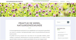 Desktop Screenshot of natuurgeneeskunde-praktijk.nl