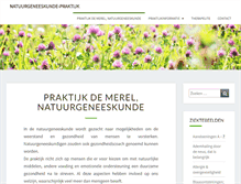 Tablet Screenshot of natuurgeneeskunde-praktijk.nl